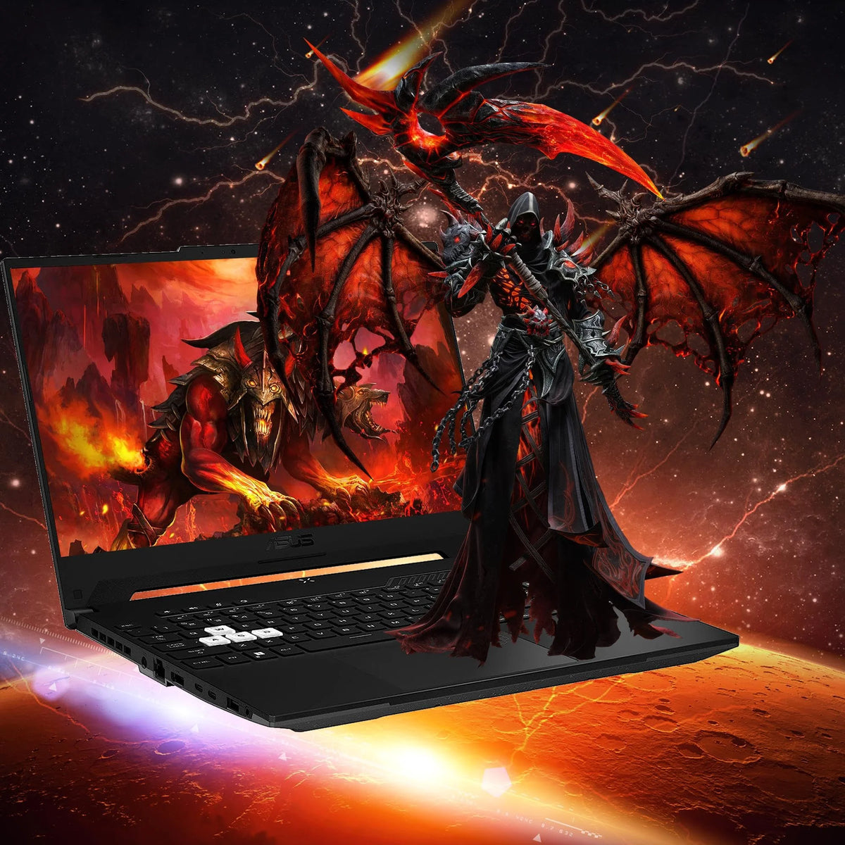 15.6'' 144Hz Gaming Laptop, Intel Core i7-12650H, 32GB DDR5 RAM, 1TB PCIe SSD, NVIDIA GeForce RTX 3070 Graphics 8GB, Black M4331