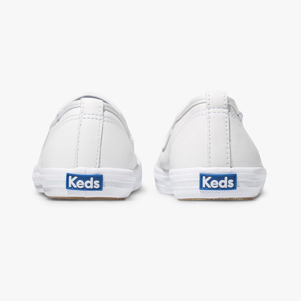 White Leather Slip on Sneaker G720