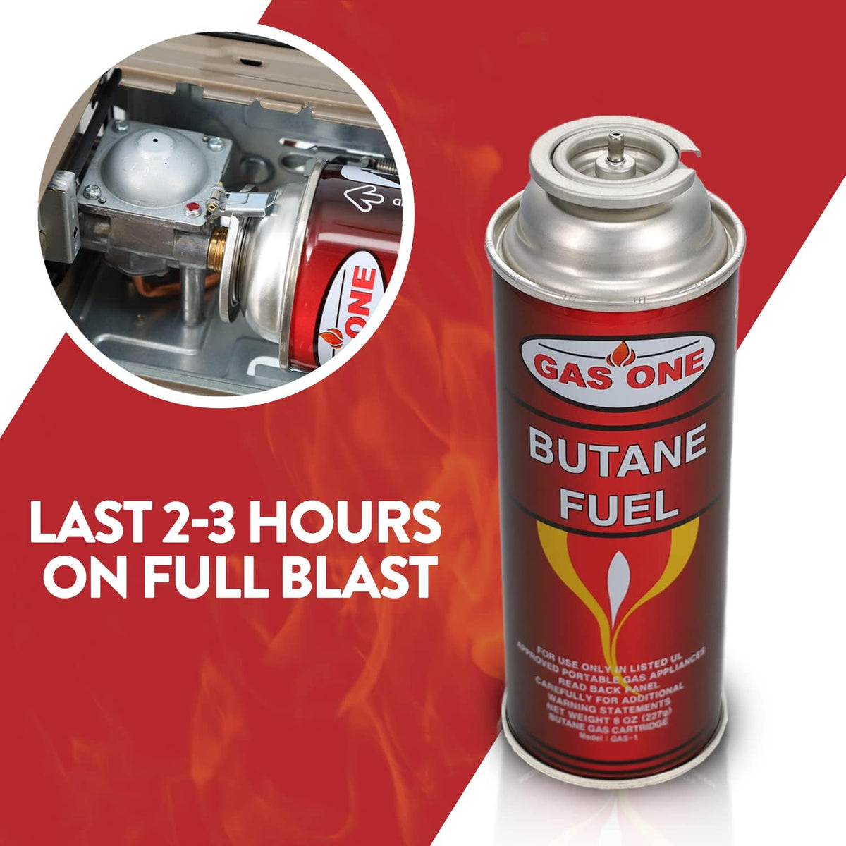4 Pack Butane Fuel Canister I938320