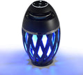 Portable Waterproof Bluetooth Speaker with Flame Light 2 Pack B8812