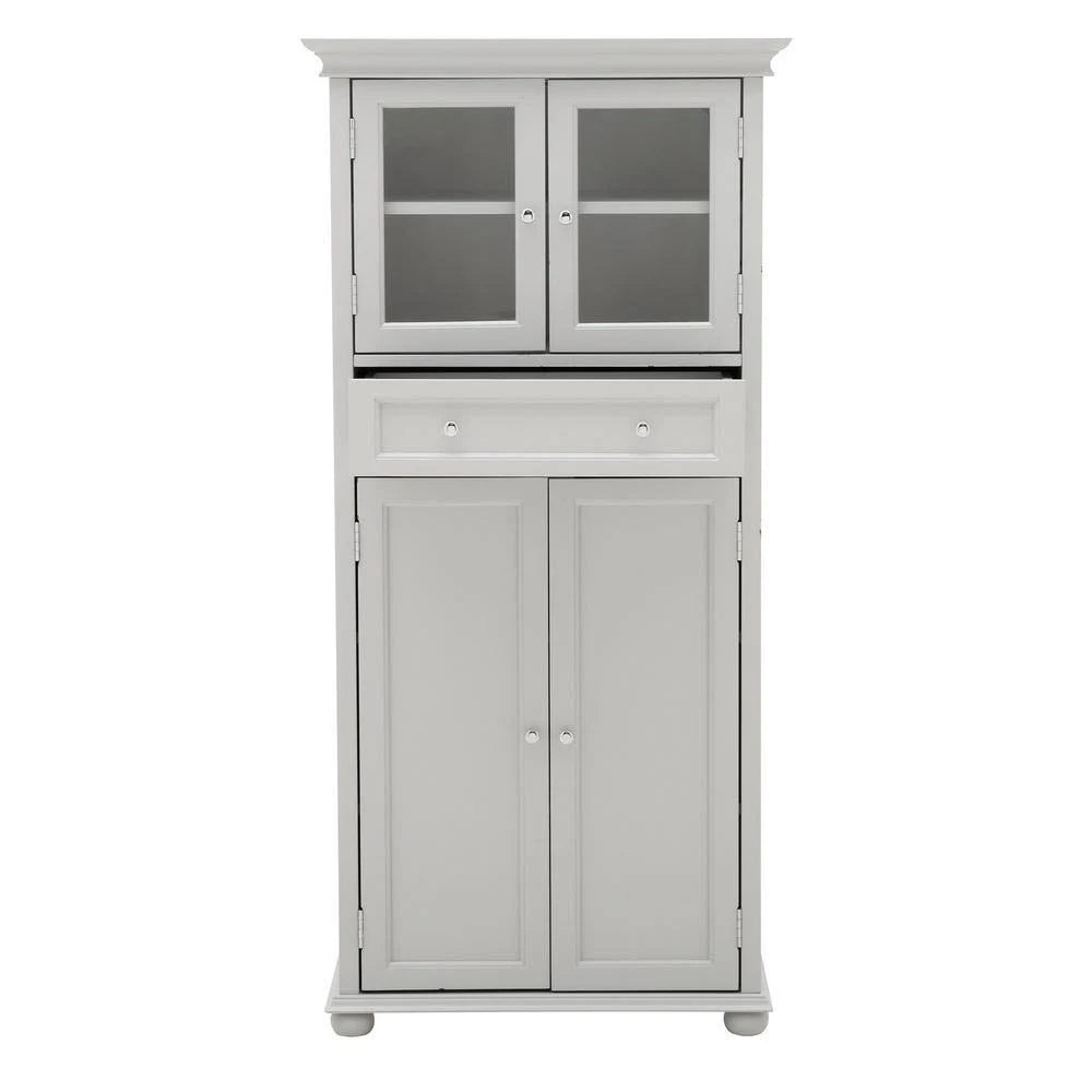 4-Door Tall Cabinet in Dove Grey B36988