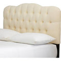 California King Upholstered Panel Headboard D619