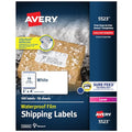 Waterproof Printable Shipping Labels, 2" x 4", White, 100 Blank Mailing Labels V85496