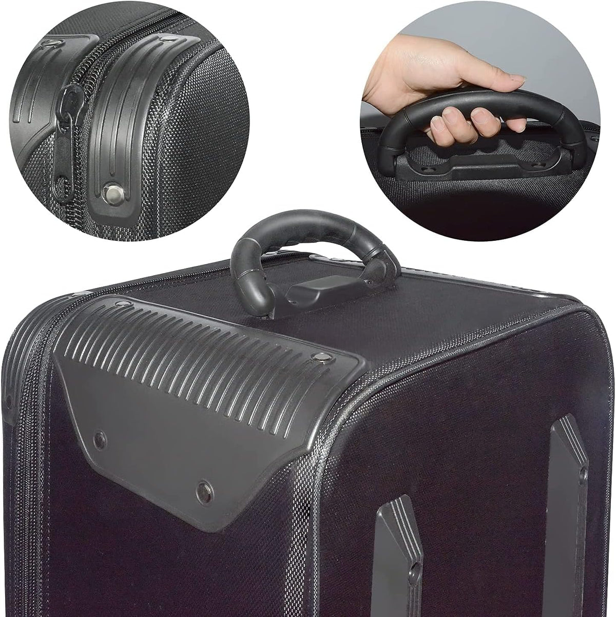 Camera Trolley Case with Padded Compartment and Wheels K1790