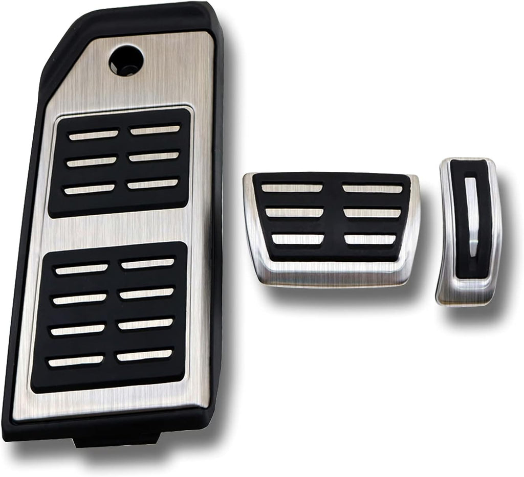 Gas Accelerator Brake Footrest Pedal Cover Pack of 2 W631