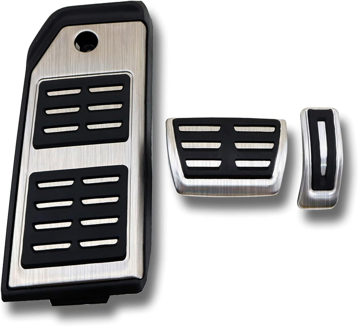 Gas Accelerator Brake Footrest Pedal Cover Pack of 2 W631