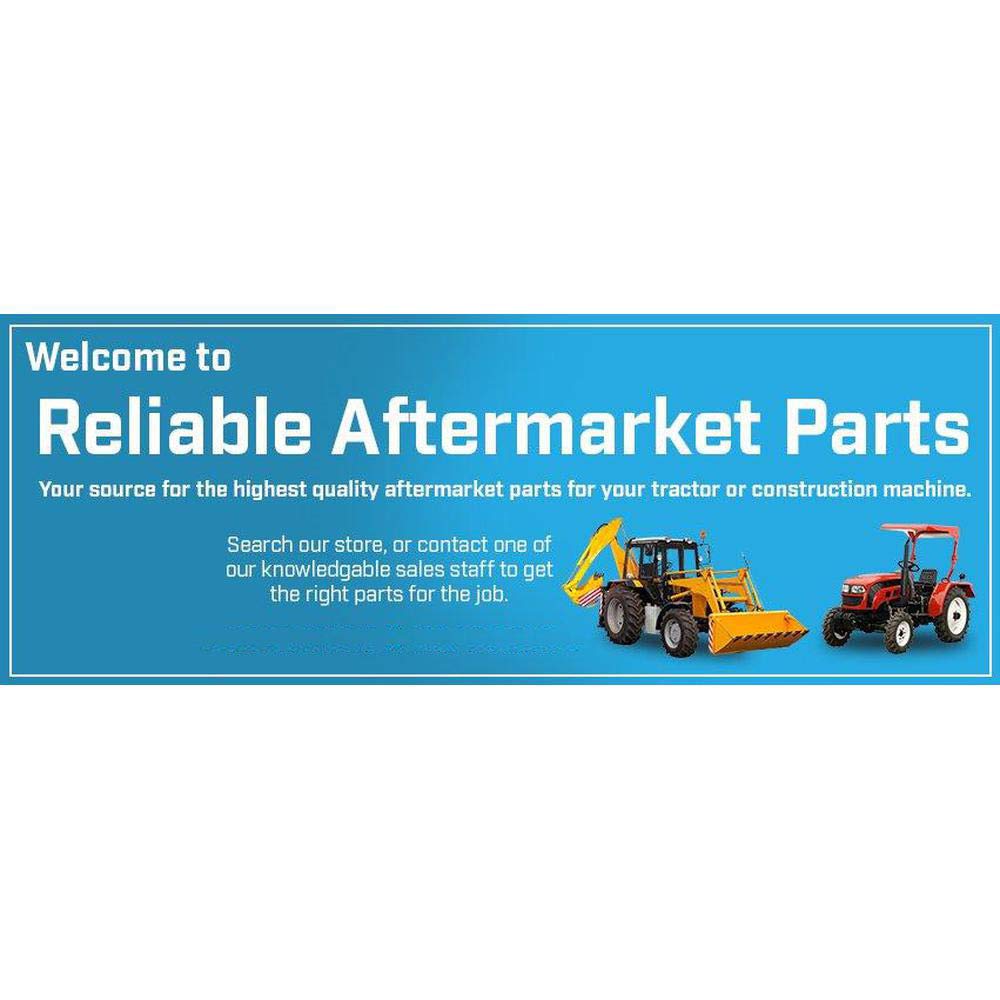 Black Vinyl Tractor Seat Assembly Kit T320215