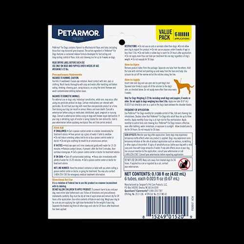 Flea and Tick Treatment for Small Dogs V363