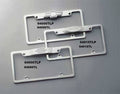 Brushed License Plate Frame G376