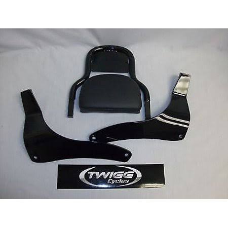 Black Passenger Backrest J78632