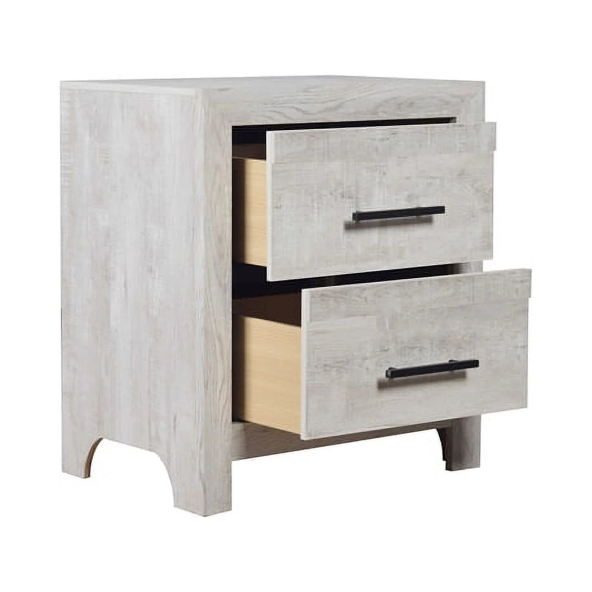 King 5PC Wood Bedroom Set in Gray C752