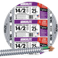 25 Ft. 14/2 Armored Cable Electrical Wire H6023