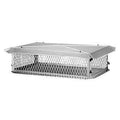 17 x 17 Multi-Flue SS Hinged Chimney Cap C356