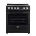 Black Electric Range V9688