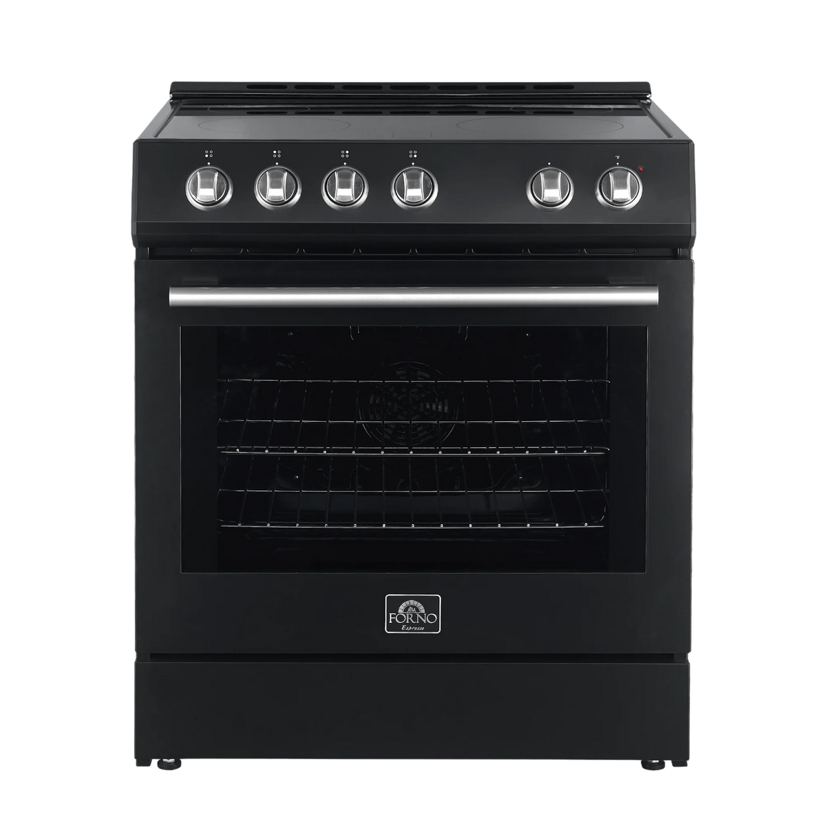 Black Electric Range V9688
