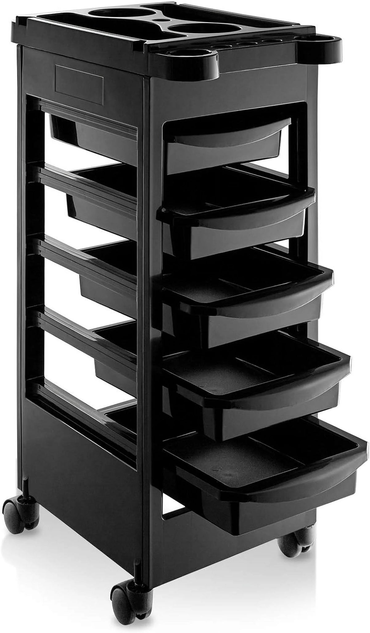 Rolling Trolley Cart With 5 Drawers S211