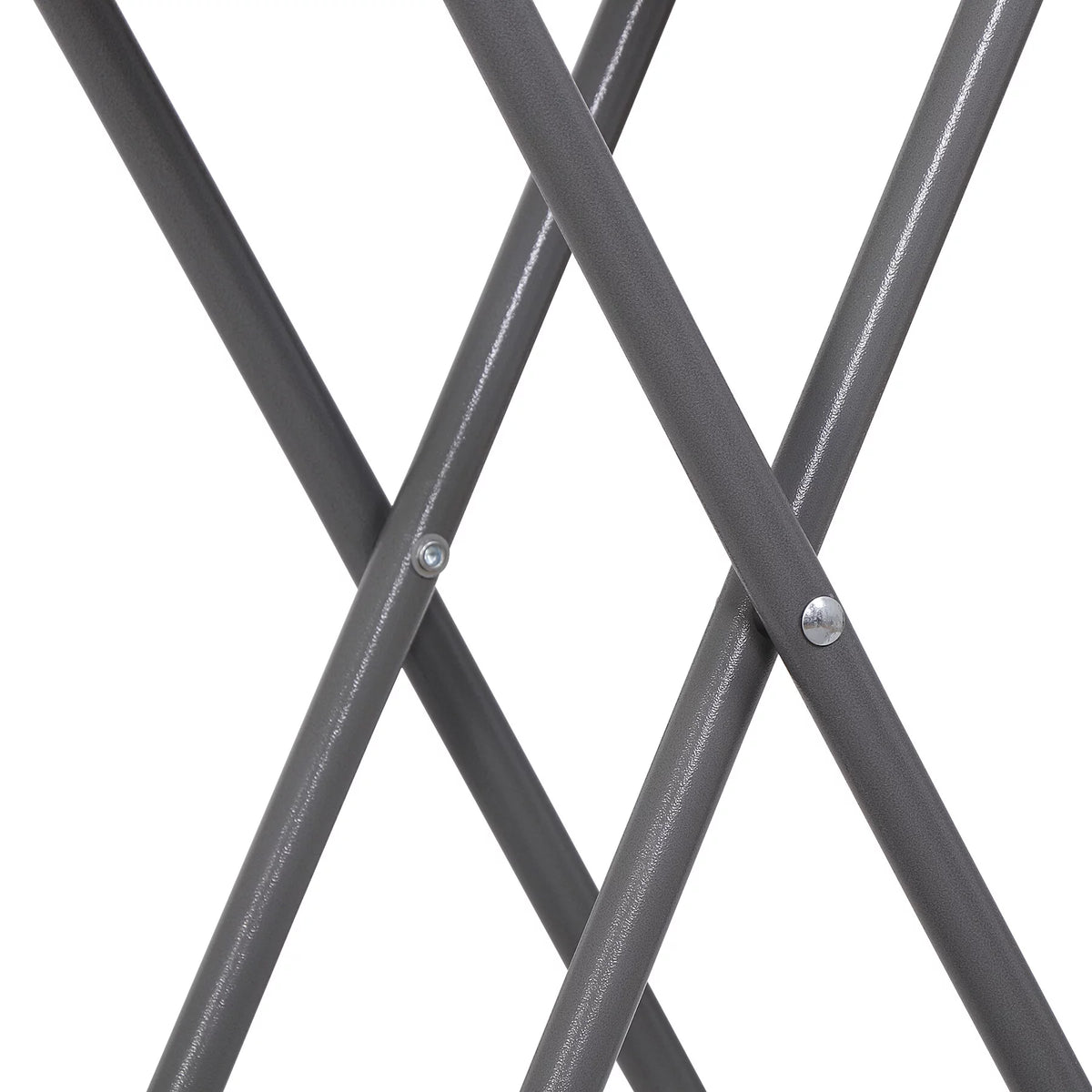 White Adjustable Folding Plastic Table S60938