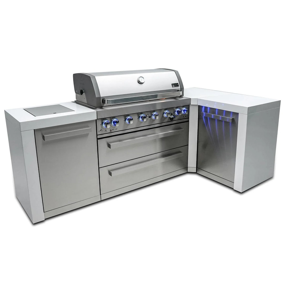 Island Grill with 90 Degree Corner R78535