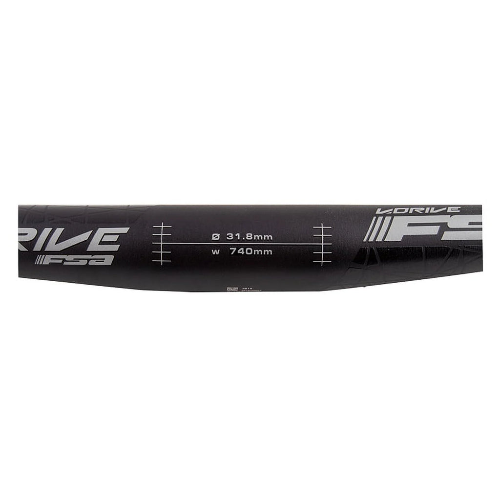 Alloy Flat Handlebar 31.8 x 740mm R5036