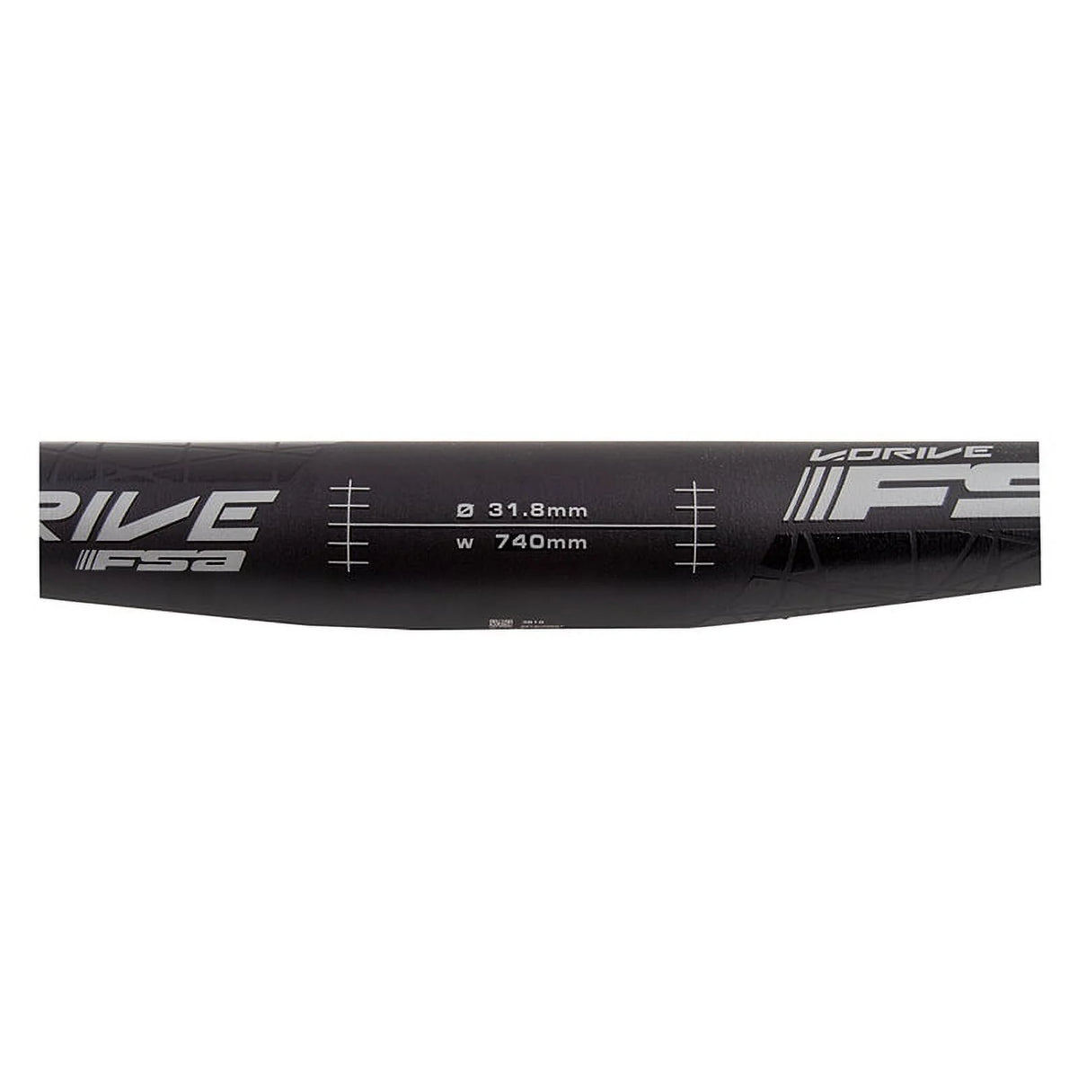 Alloy Flat Handlebar 31.8 x 740mm R5036