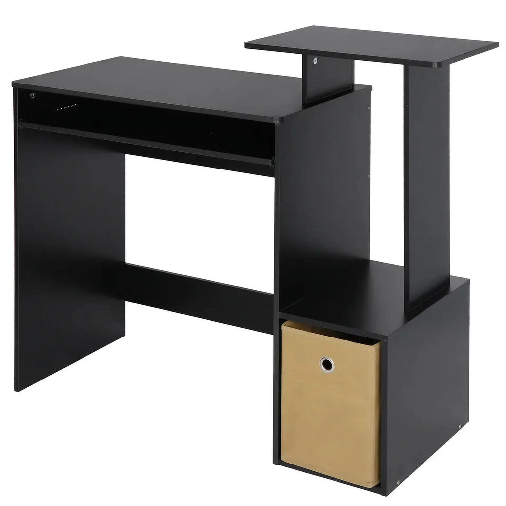 Multipurpose Home Office Computer Writing Desk With Bookshelves I606