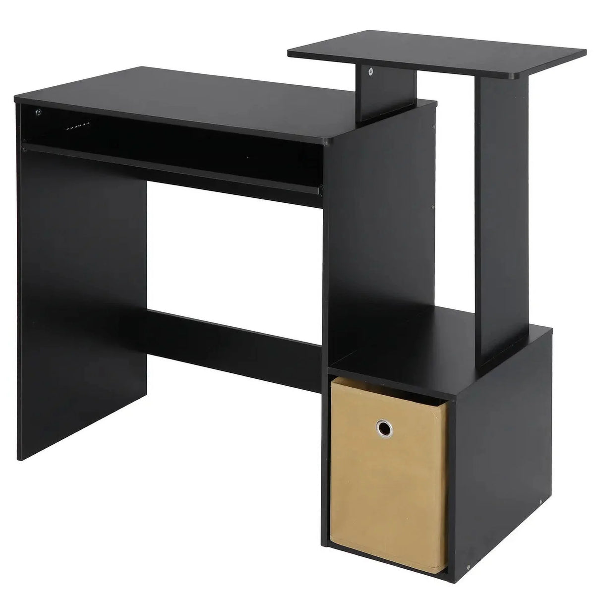 Multipurpose Home Office Computer Writing Desk With Bookshelves I606