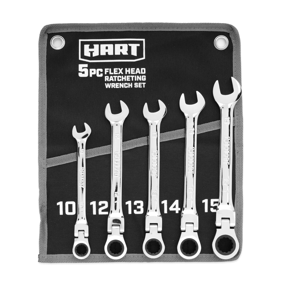 5-Piece Flex Head Ratcheting Wrench Set M54427