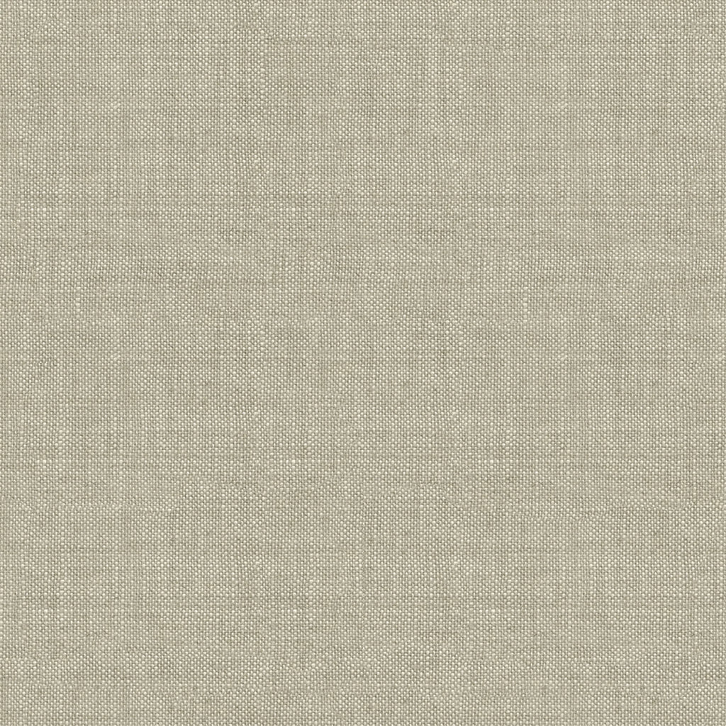 Beige Linen Upholstered Full Platform Bed V5603