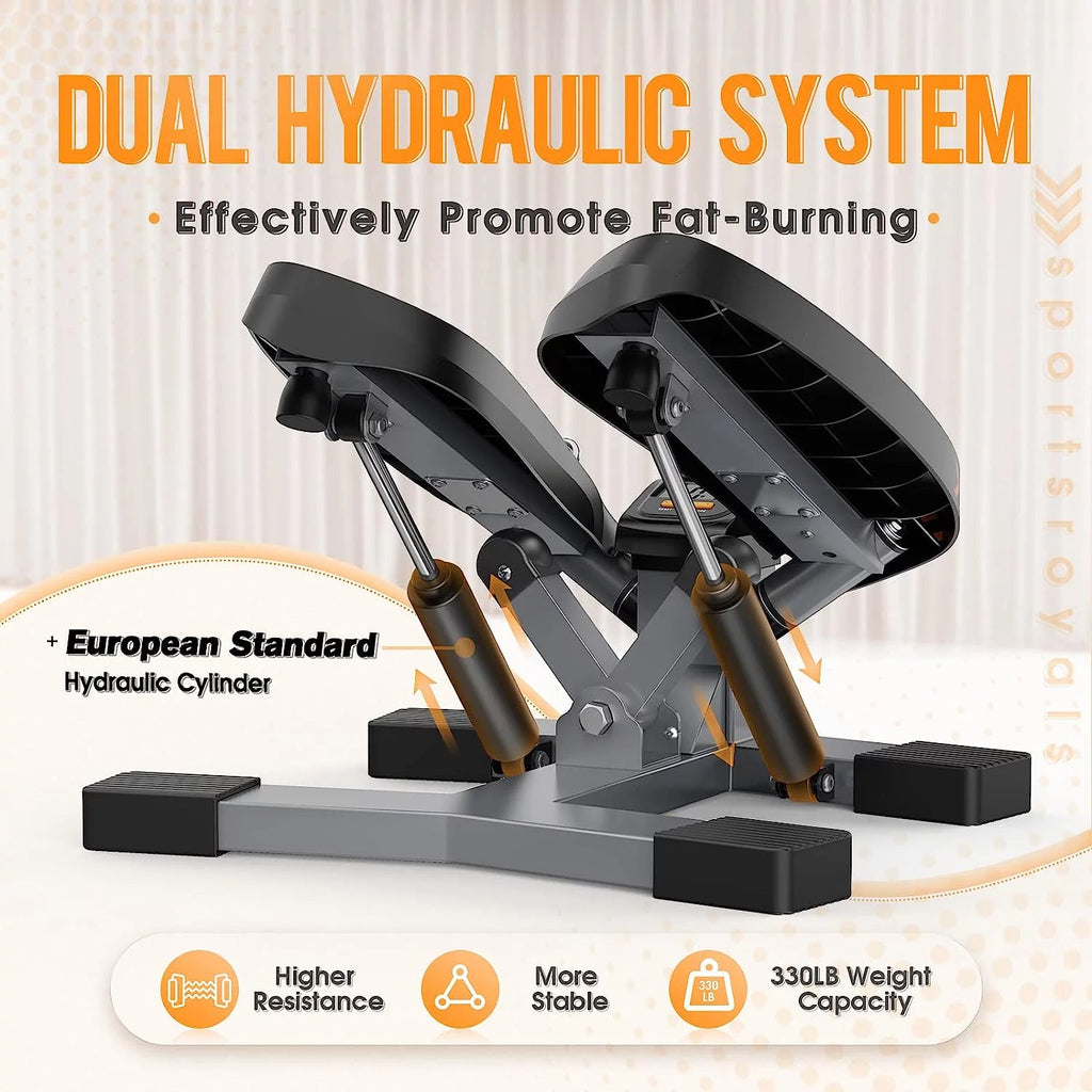 Portable Stair Stepper with Resistance Band O9351