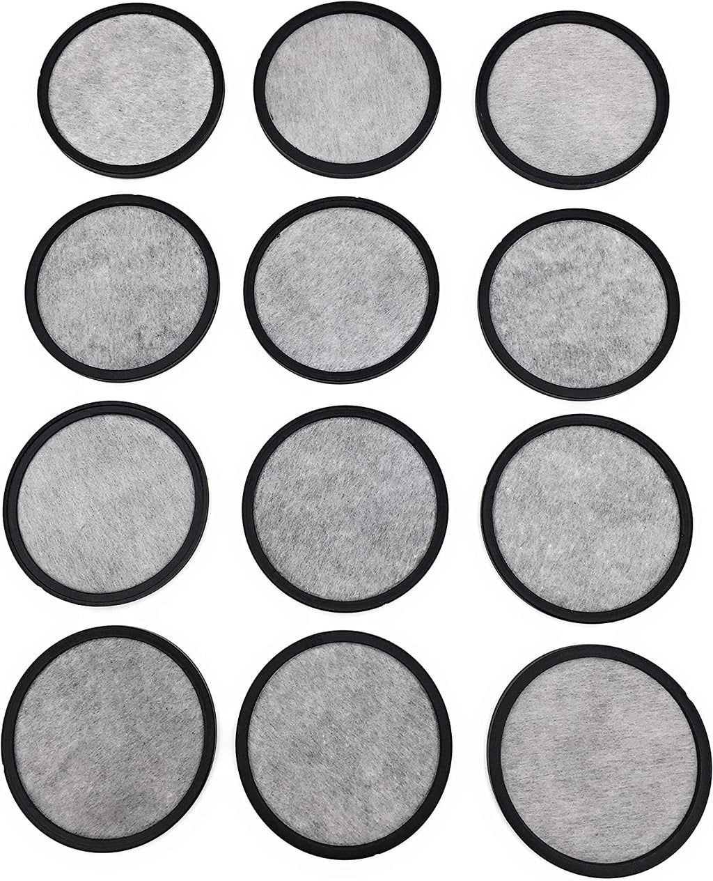 12 Pack Activated Charcoal Water Filter Discs L56798