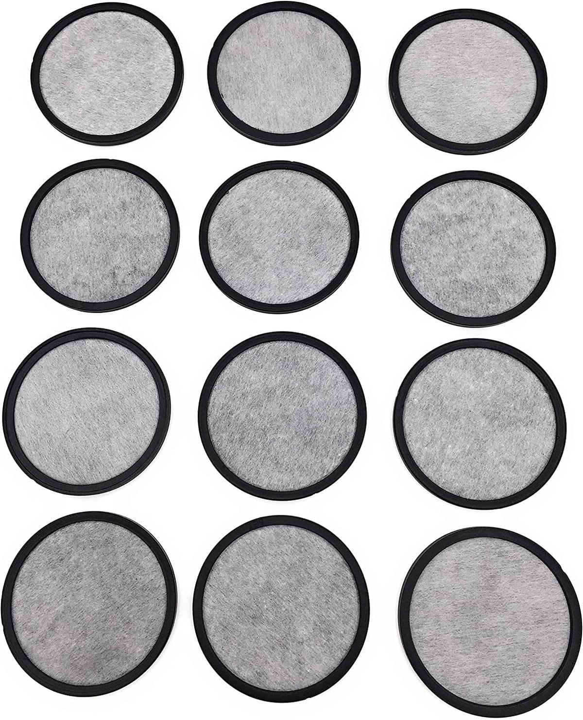 12 Pack Activated Charcoal Water Filter Discs L56798