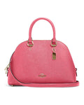 Watermelon Leather Satchel Handbag E38042