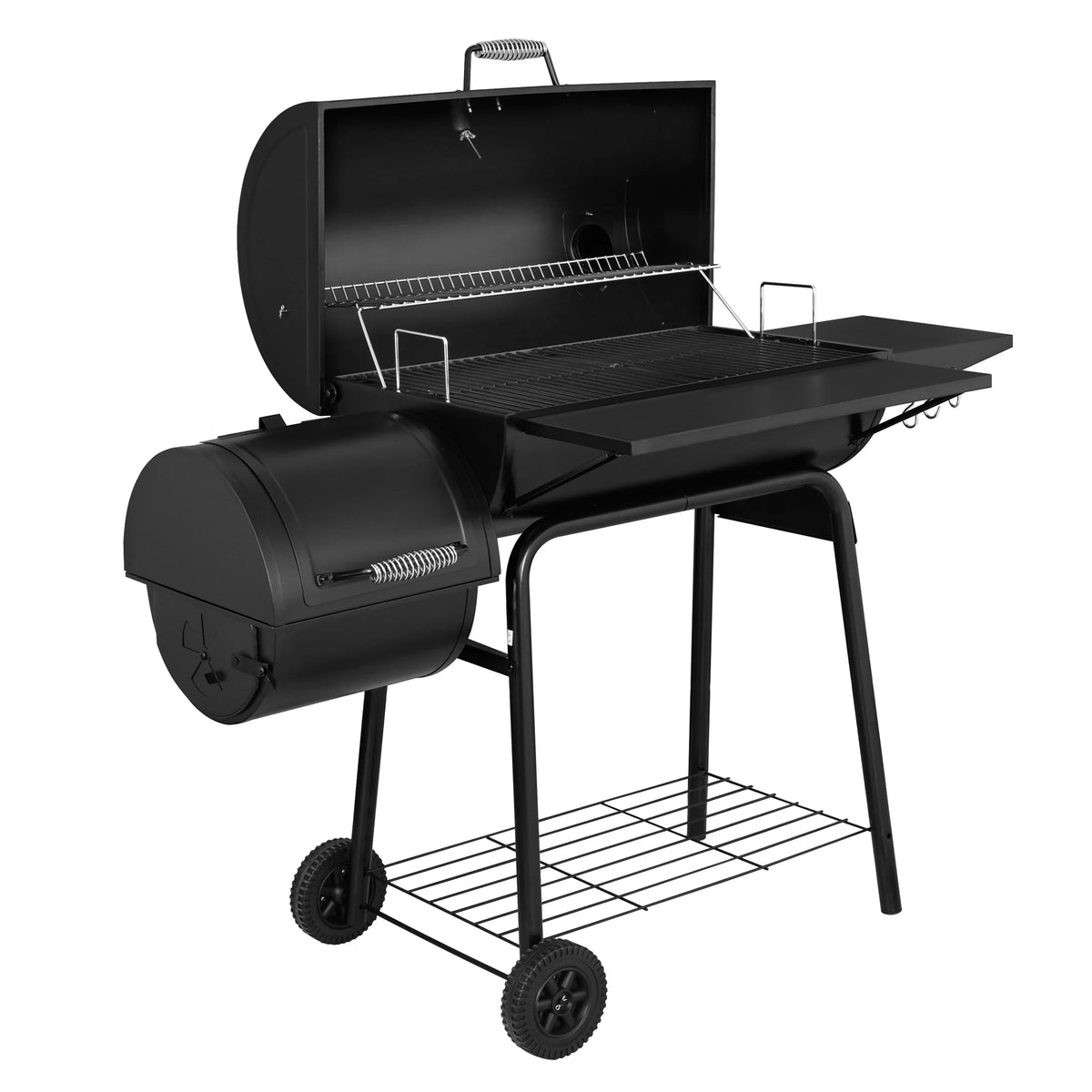 Charcoal Grill with Offset Smoker and Cover H809910