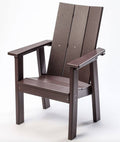 Turf Green Recycled Plastic Adirondack Chair P19849