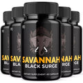 Black Support Performance and Vitality for Men 5 Pack S542