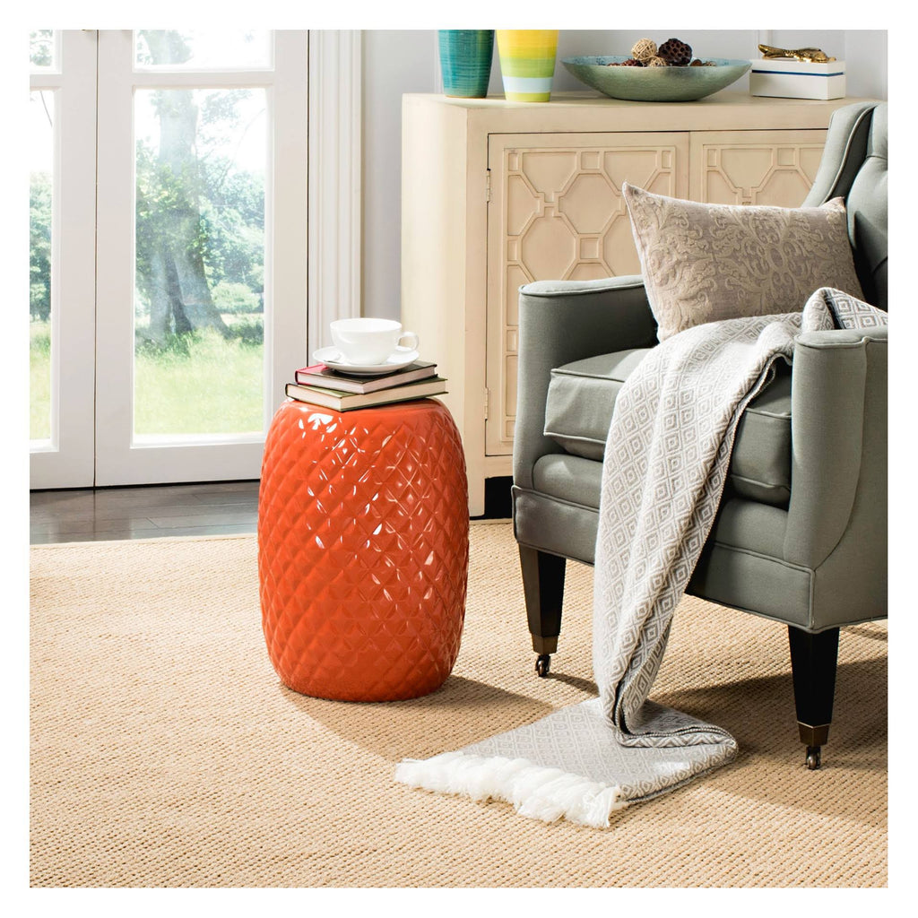 Orange Garden Stool M443530