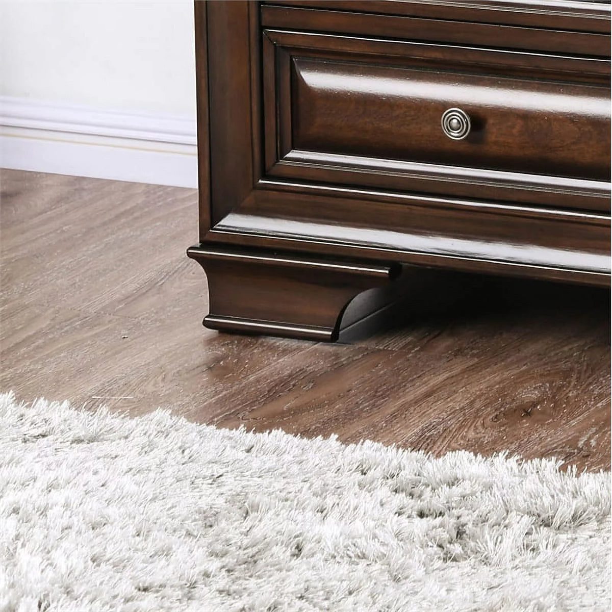 Solid Wood 6-Drawer TV Stand A2253