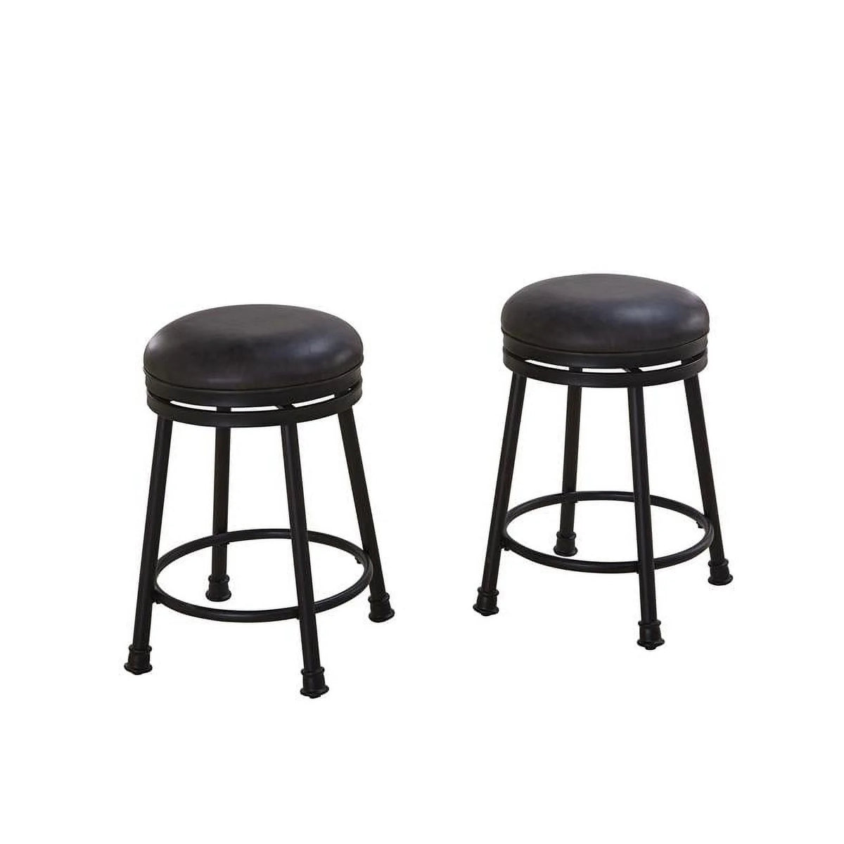 Black Swivel Counter Stool J70324