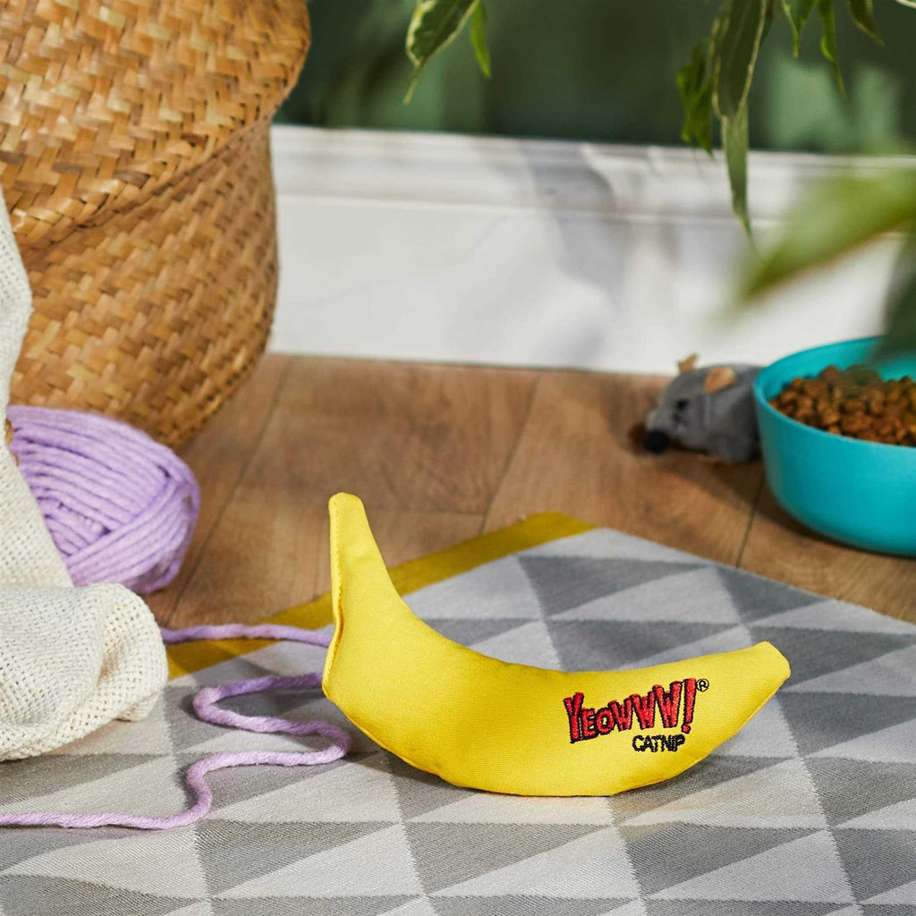Banana Catnip Toy M6421