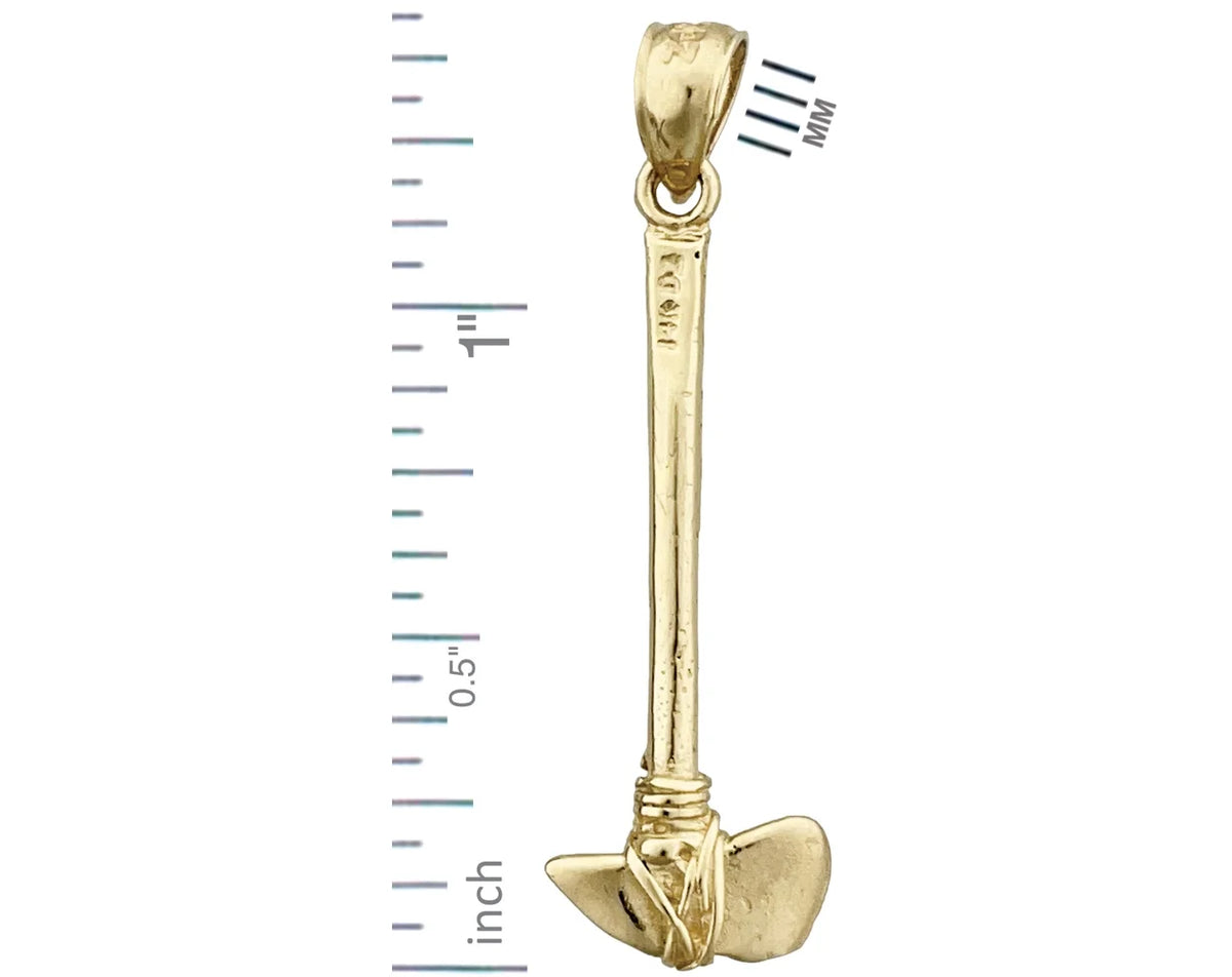 14K Gold Pendant M991