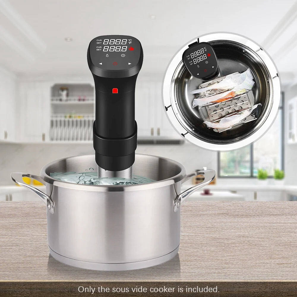 1100W Sous Vide Cooker Waterproof With Temperature Time Control Display Z667
