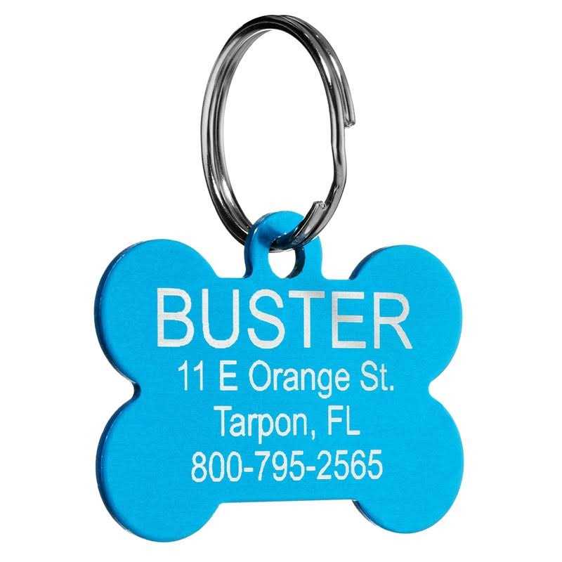 Anodized Aluminum Pet ID Tags E3849