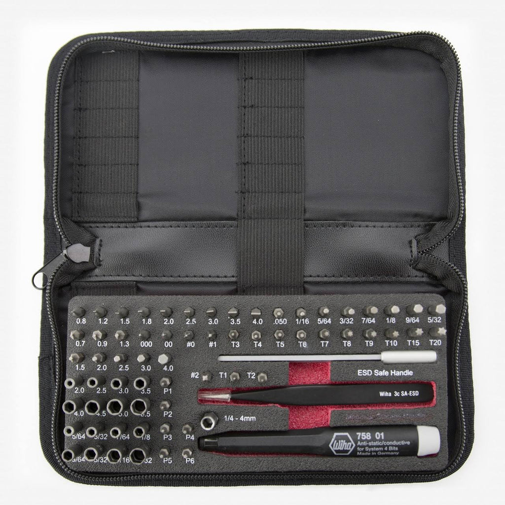68 Piece ESD Safe Micro Bit Set with ESD Safe Tweezers S989562