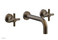 Old English Brass Wall Mount Faucet Q312