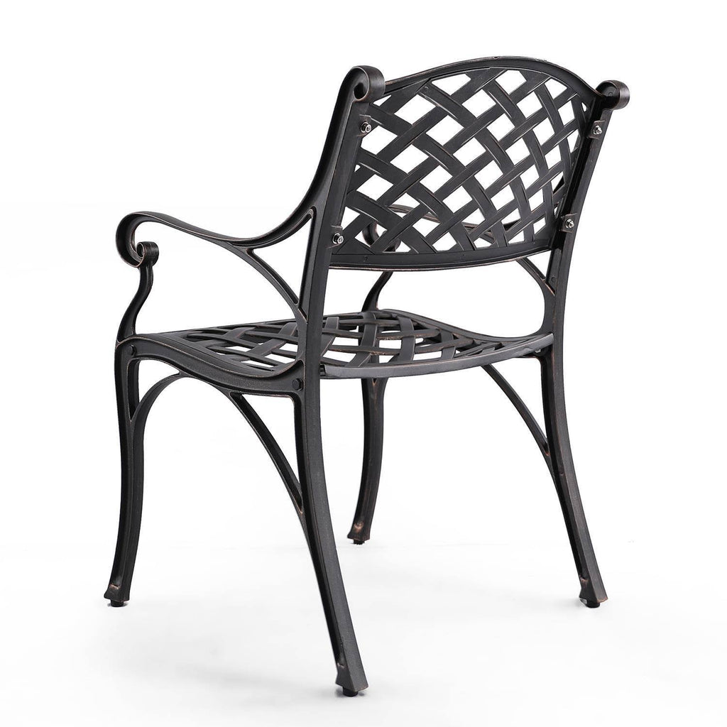 3PC Cast Aluminum Bistro Set U47190