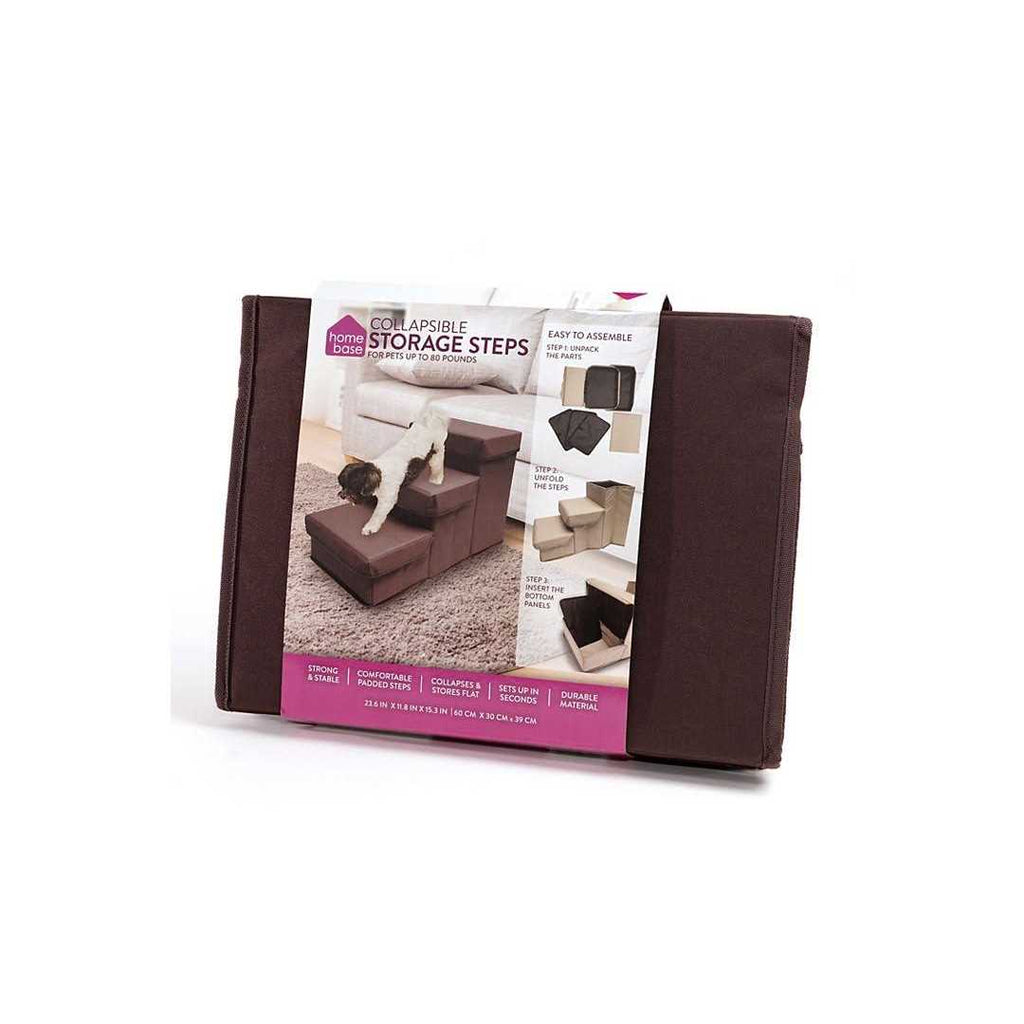 Padded 3 Step Pet Storage Foldable Steps P5049