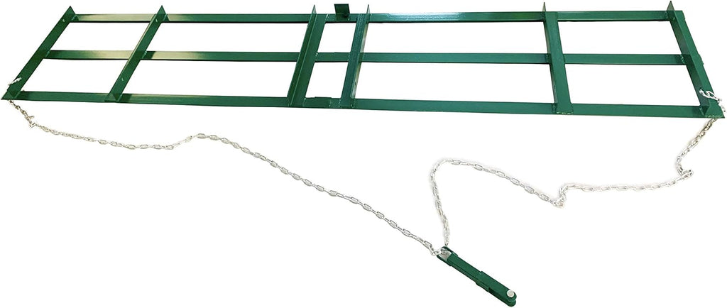 8 Ft Drag Harrow Driveway Grader for ATV, UTV - Tractor Rake - Tow Behind D940