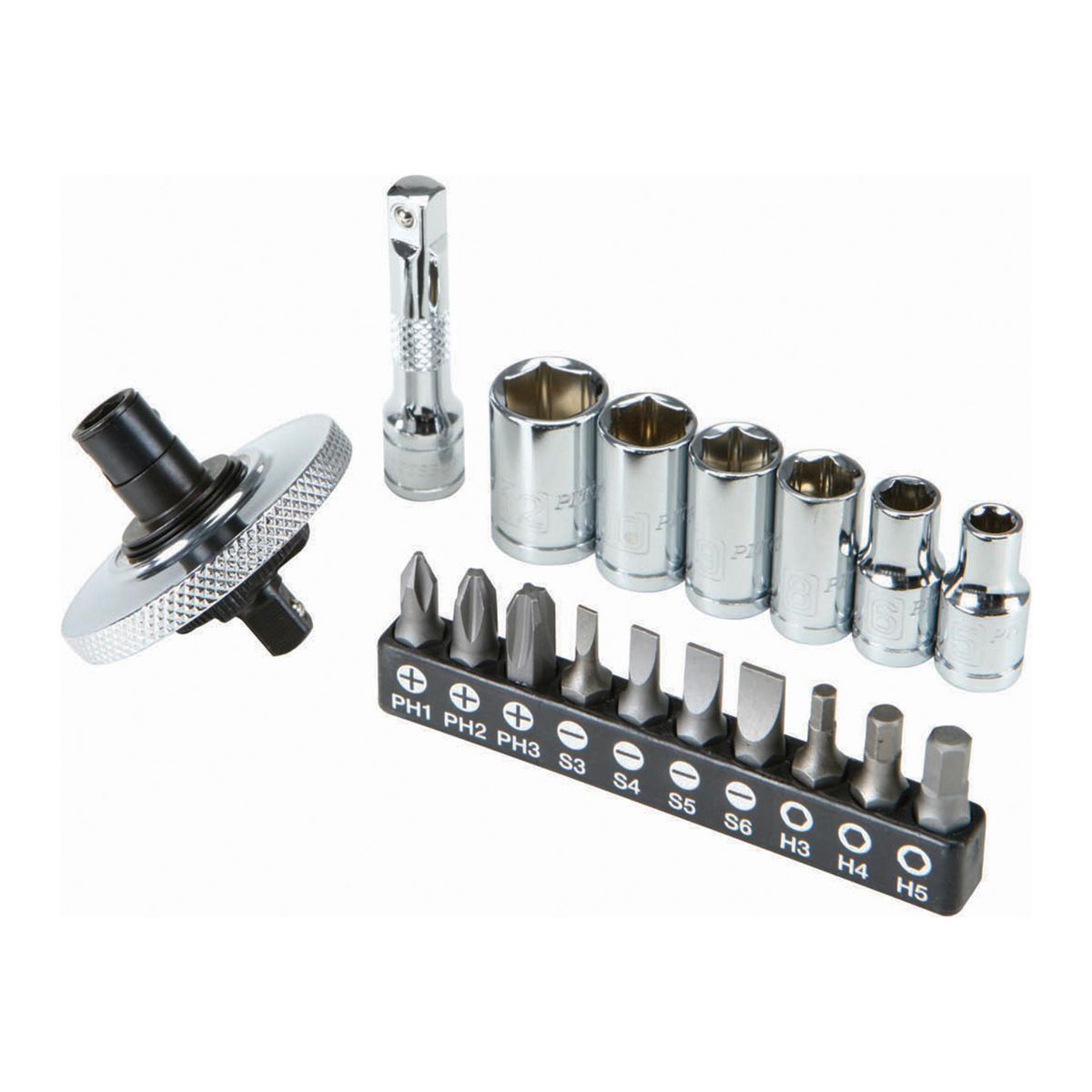1/4 in. Drive Metric Finger Ratchet Set, 18-Piece J80872