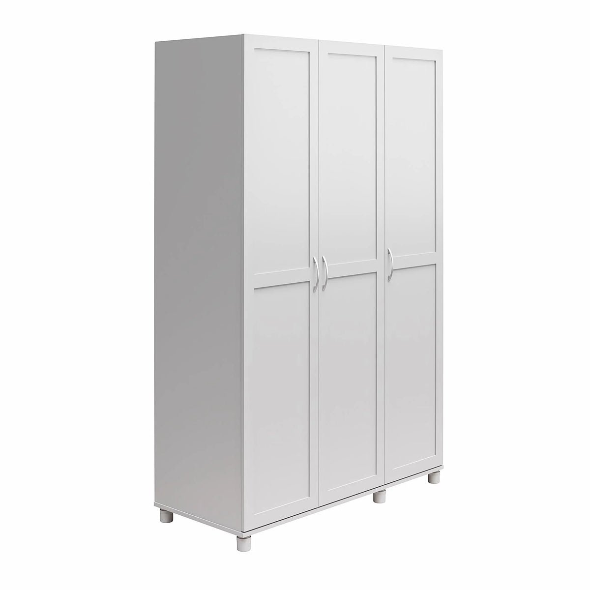 3 Door Dove Gray Wardrobe G825269