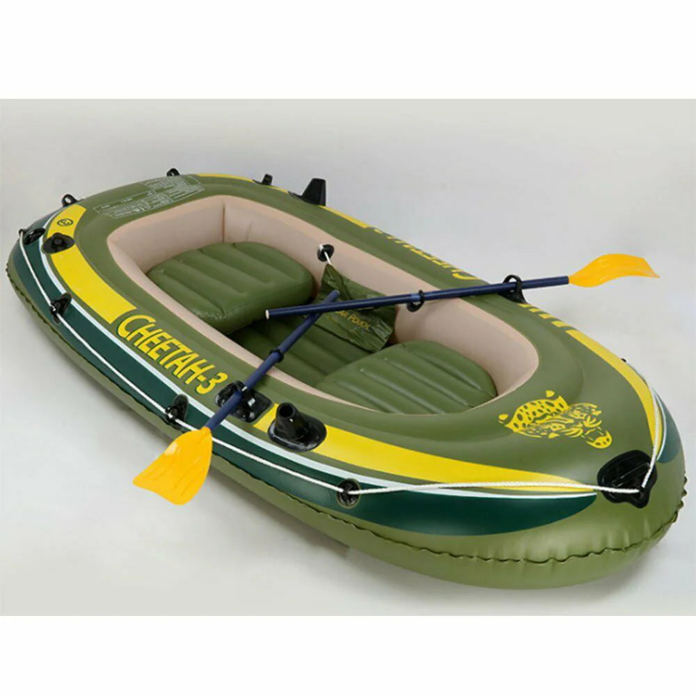 3 Person Inflatable Boat Set with Oars & Air Pump R965521